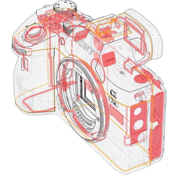 Sizeony Alpha a7 III Mirrorless 24MP Digital Camera (Body Only) - ILCE7M3/B