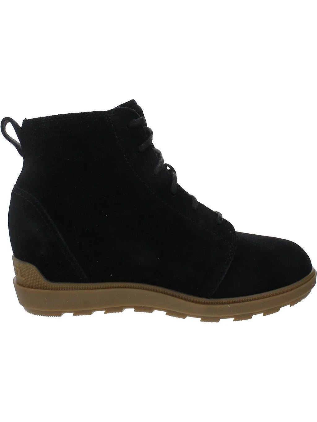 Sizeorel Womens Sizeuede Lace-Up Booties