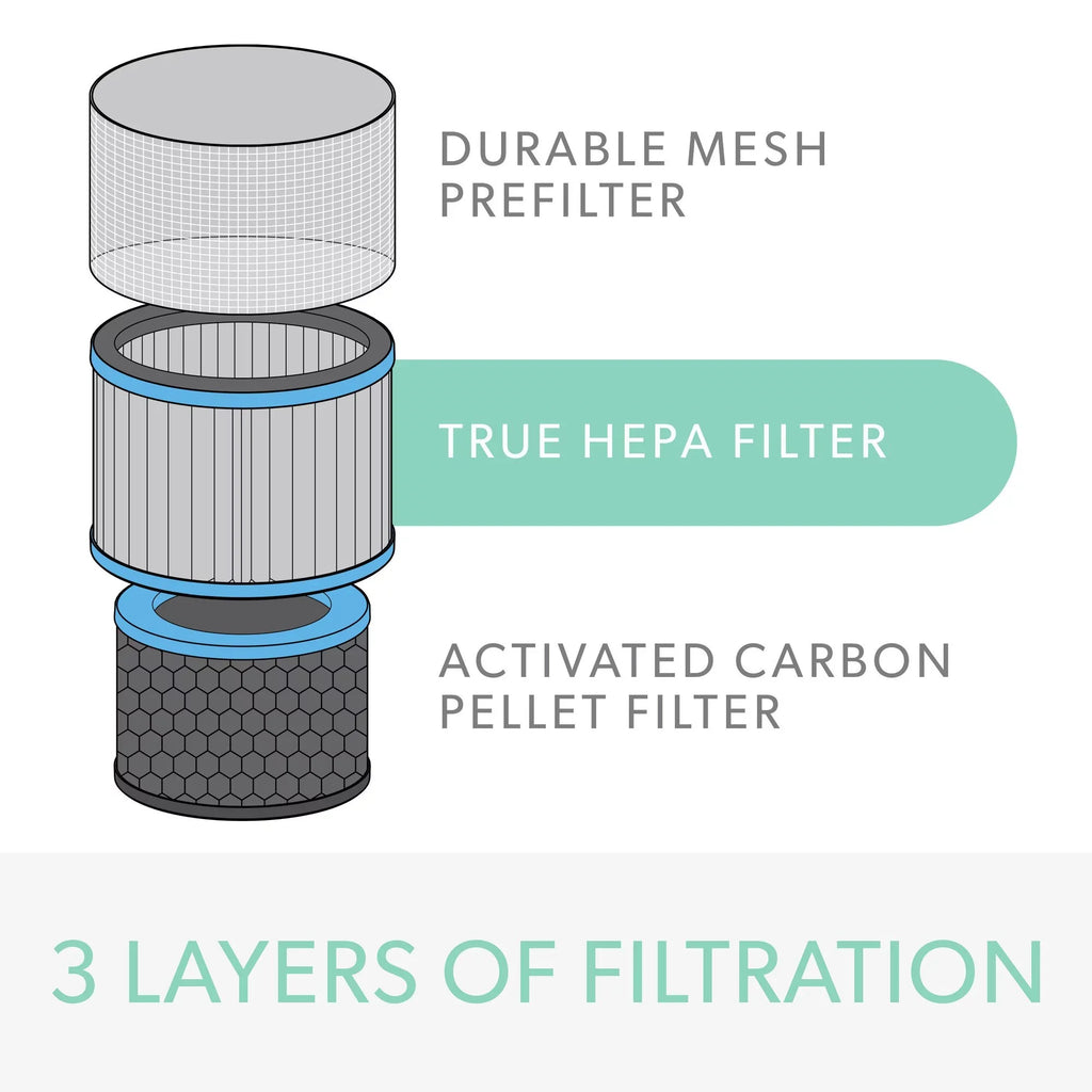 DuPont Allergy & Flu Anti-viral True HEPA Filter for TruSizeens Sizemall Air Purifier