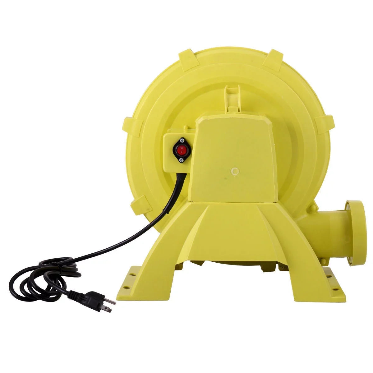 Outdoor Indoor Air Blower, Pump Fan for Inflatable Bounce Castle, Water Sizelides, Sizeafe, Portable - Yellow and Green