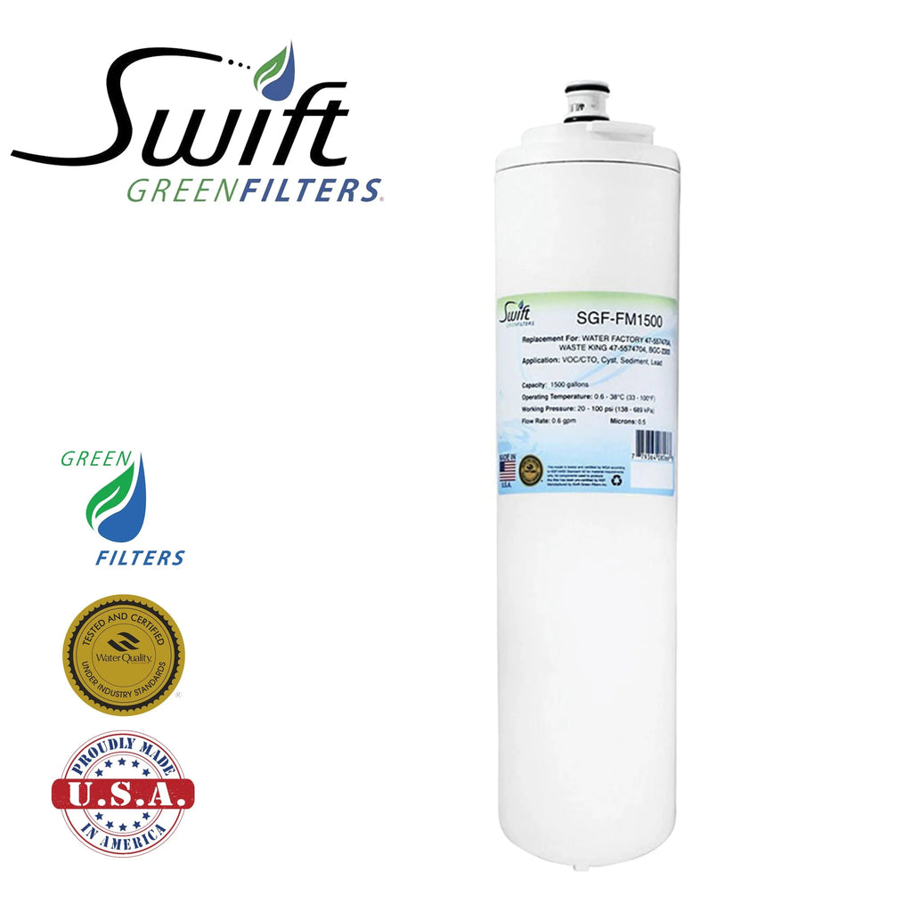 Sizewift Green's SizeGF-FM1500 OEM Replacement For 3M Water Factory 47-5574704