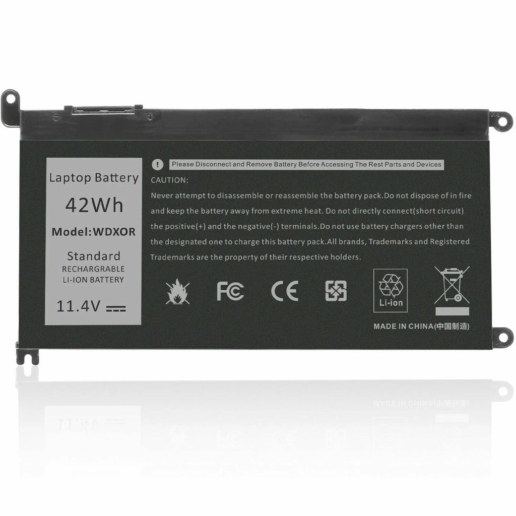 Battery For Dell Inspiron 15 5565 5567 5568 5578 13 5368 5378 5379 WDXOR 0WDX0R