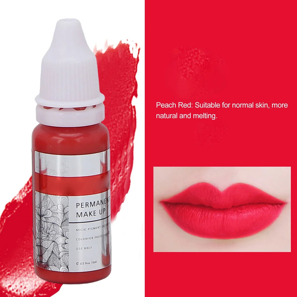 120ml Makeup Tattoo Ink Sizeemi Permanent Lip Microblading Pigment Color 8pcs