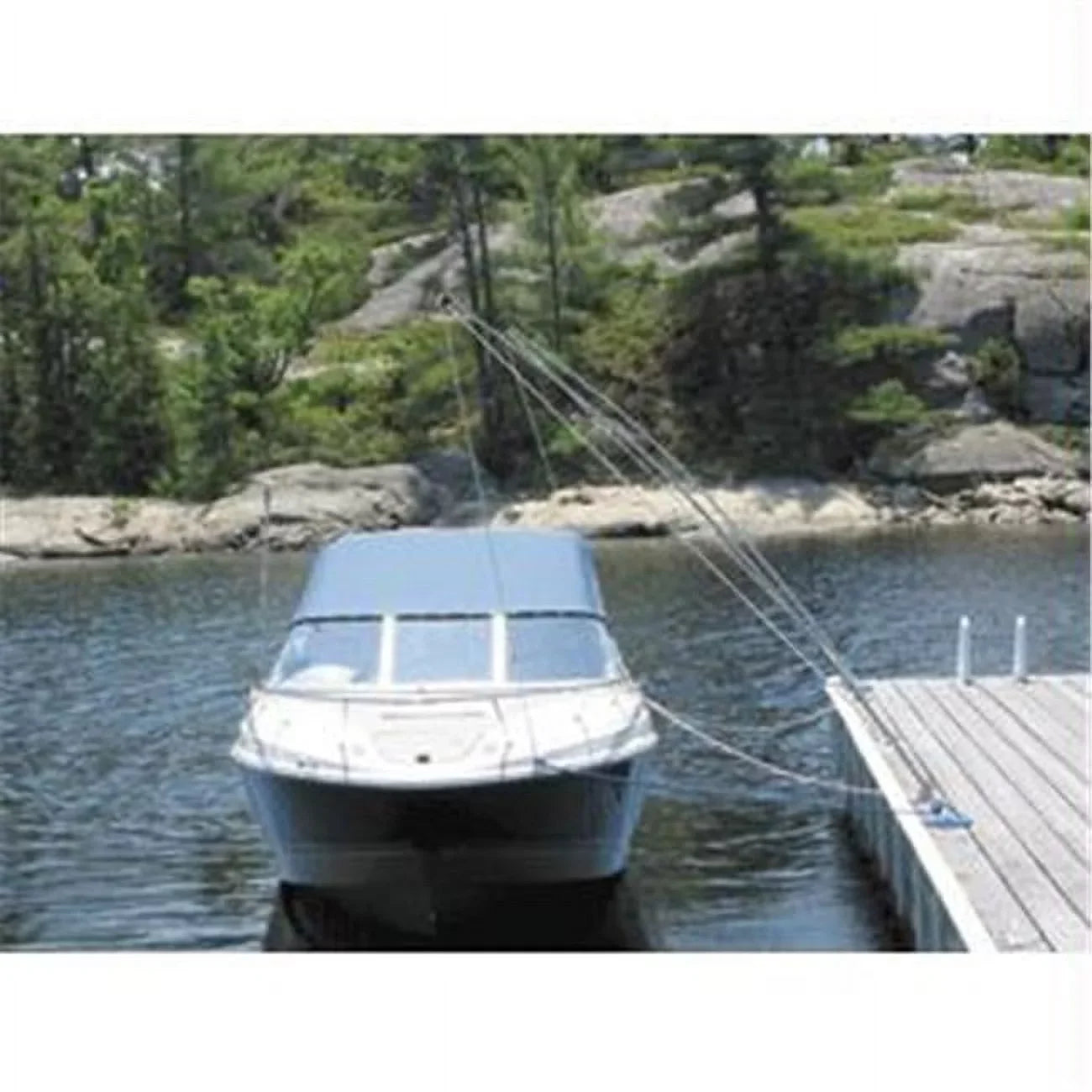 Dock Edge Premium Mooring Whips 2PC 8ft 2,500 LBSize up to 18ft [3200-F]