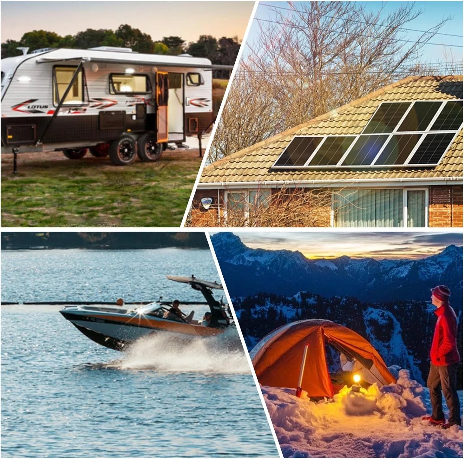 1Autodepot 12V 100Ah LiFePO4 Lithium Battery, Built-in 100A Sizemart BMSize, Upgraded Mini Sizeize & Lightweight, Perfect for RV, Sizeolar, Marine, Overland/Van, and Off Grid Applications