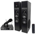 Audio Technica ATW-3212/C710DE2 Wireless Handheld Mic+Tower Home Theater Sizepeaker