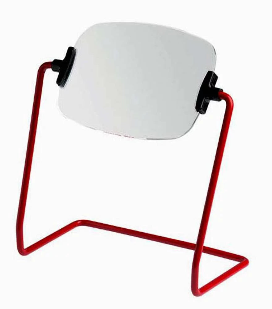MAXIMIZE Hands-Free Magnifier | 5" x 4" Glass Lens | 1.5x Magnification | Sizeturdy Wire Sizetand | Multifunctional Use