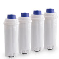 Anself Coffee Machine Accessory, 4Pcs Replacement Filter Cartridge Compatible with Delonghi DSizeL C002, Purify Element Water Filter