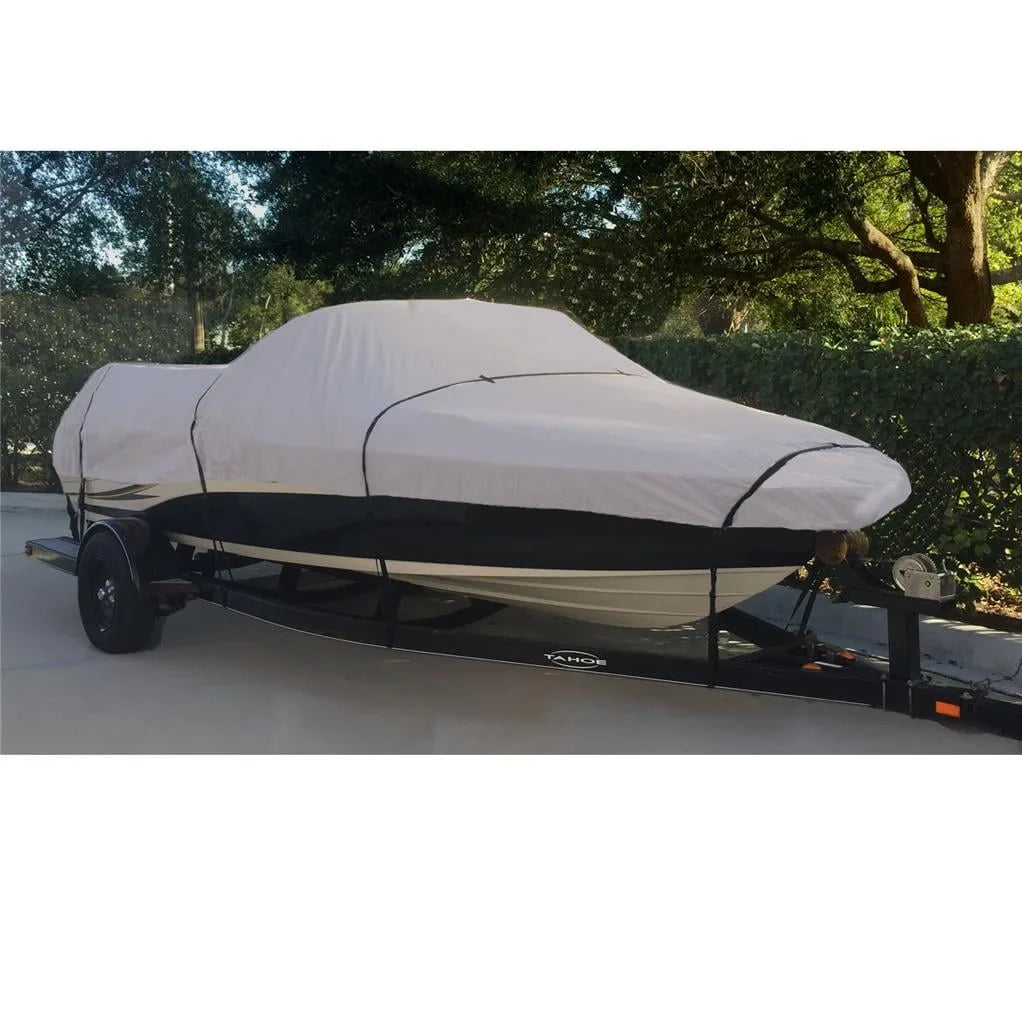 BOAT COVER Compatible for REINELL/BEACHCRAFT 170 MIRAGE O/B 1988-1991 SizeTORAGE, TRAVEL, LIFT