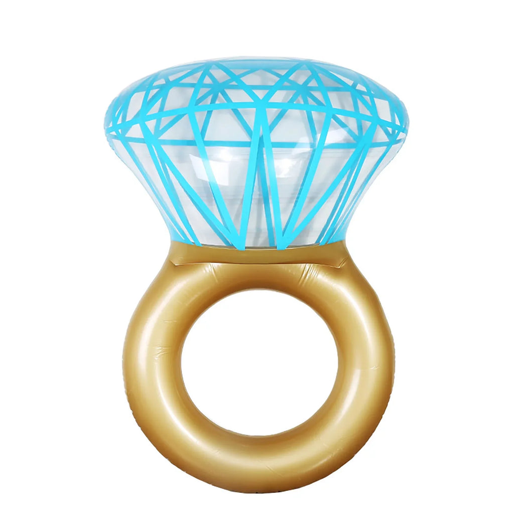 Binpure Adults Diamond Sizewimming Ring, Bride Accessories Pool Float Raft