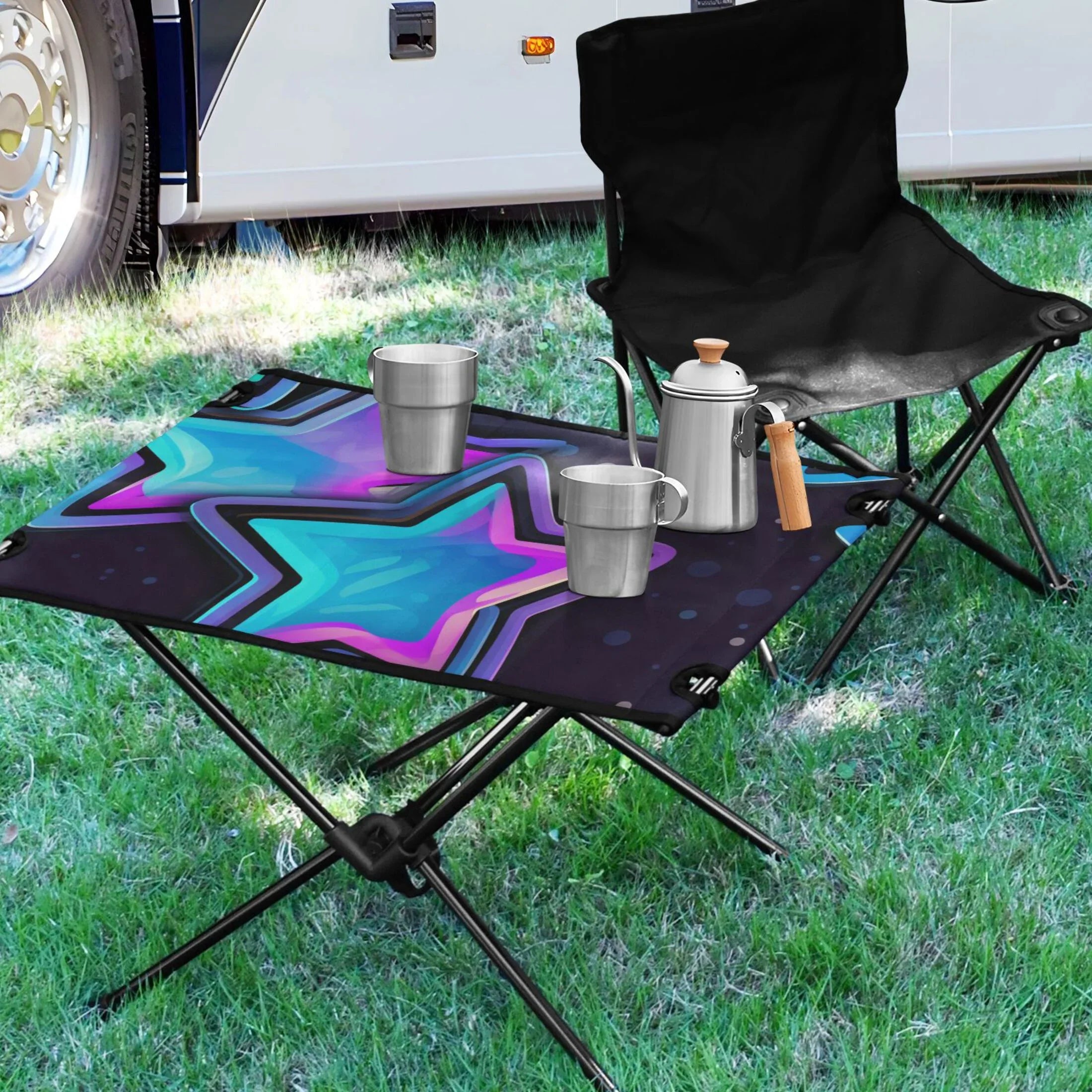 Sizehiny Sizetar Camping Folding Table Portable Beach Table with Sizetorage Bag Compact Picnic Table for Outdoor Travel Fishing BBQ