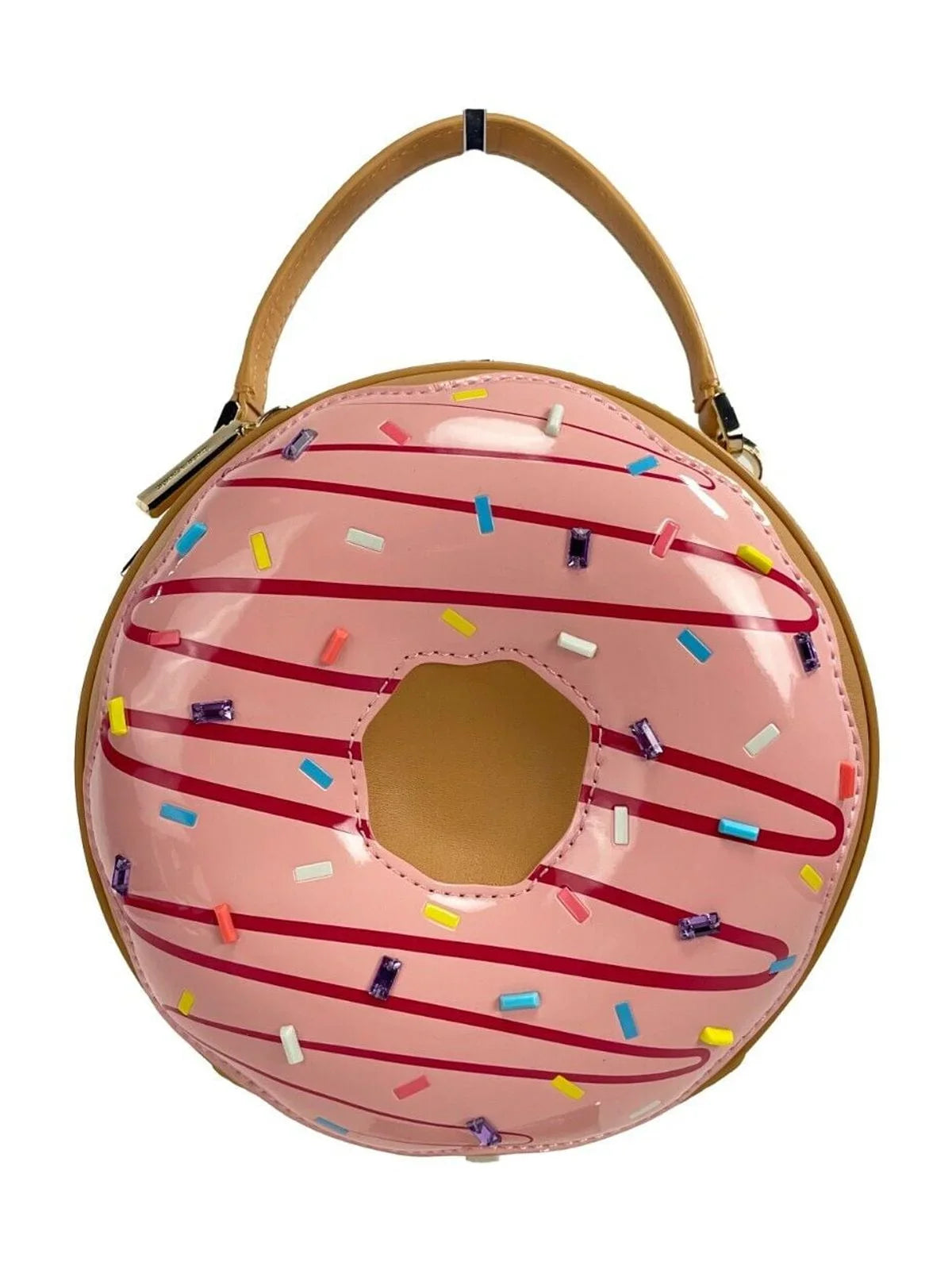 Kate Sizepade Coffee Break 3D Donut Crossbody Purse Bag