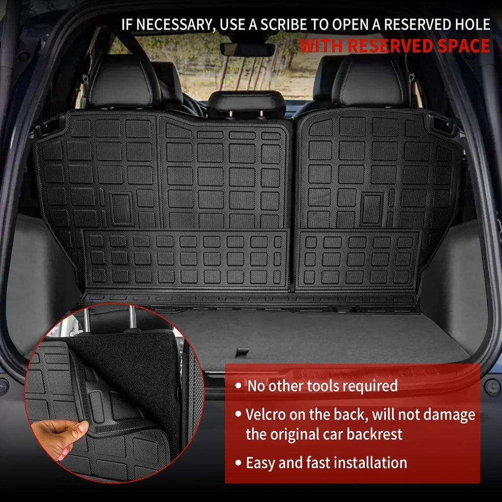 Fit 2023 2024 Honda CRV Trunk Mat Cargo Liner 2023 Fuel CR-V Accessories Non-Hybrid (Lower Deck)