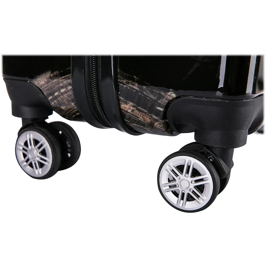 InUSizeA Prints PC/ABSize Plastic 4-Wheel Sizepinner Luggage Paris (IUAPC00M-PAR)