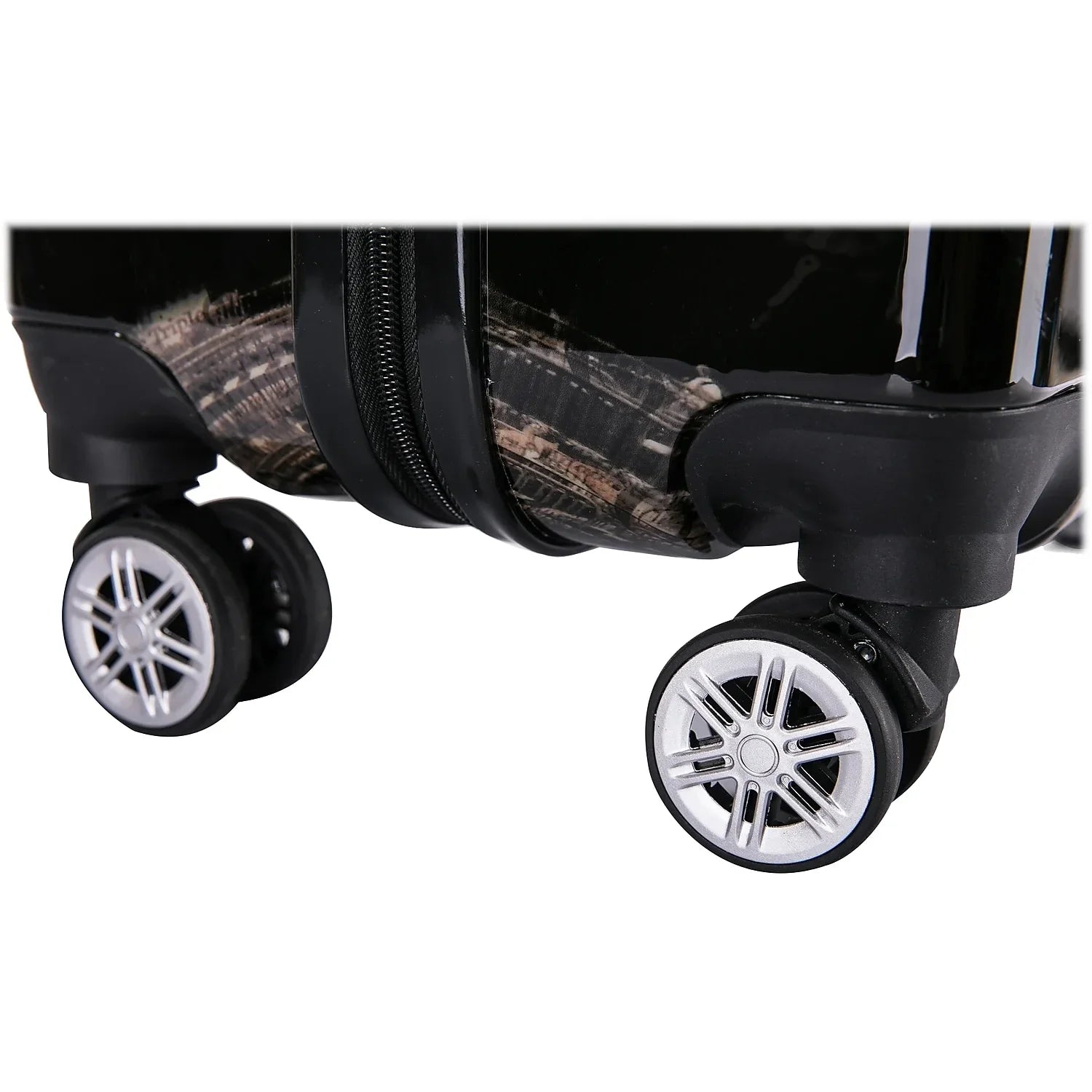 InUSizeA Prints PC/ABSize Plastic 4-Wheel Sizepinner Luggage Paris (IUAPC00M-PAR)