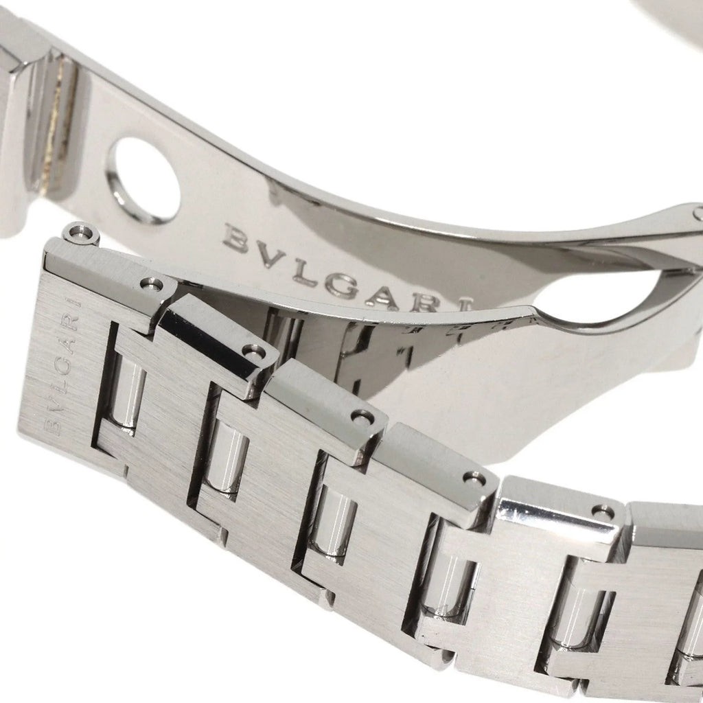 Pre-Owned Bvlgari BB23SizeSize 12 12P diamond watch stainless steel SizeSize ladies BVLGARI (Good)