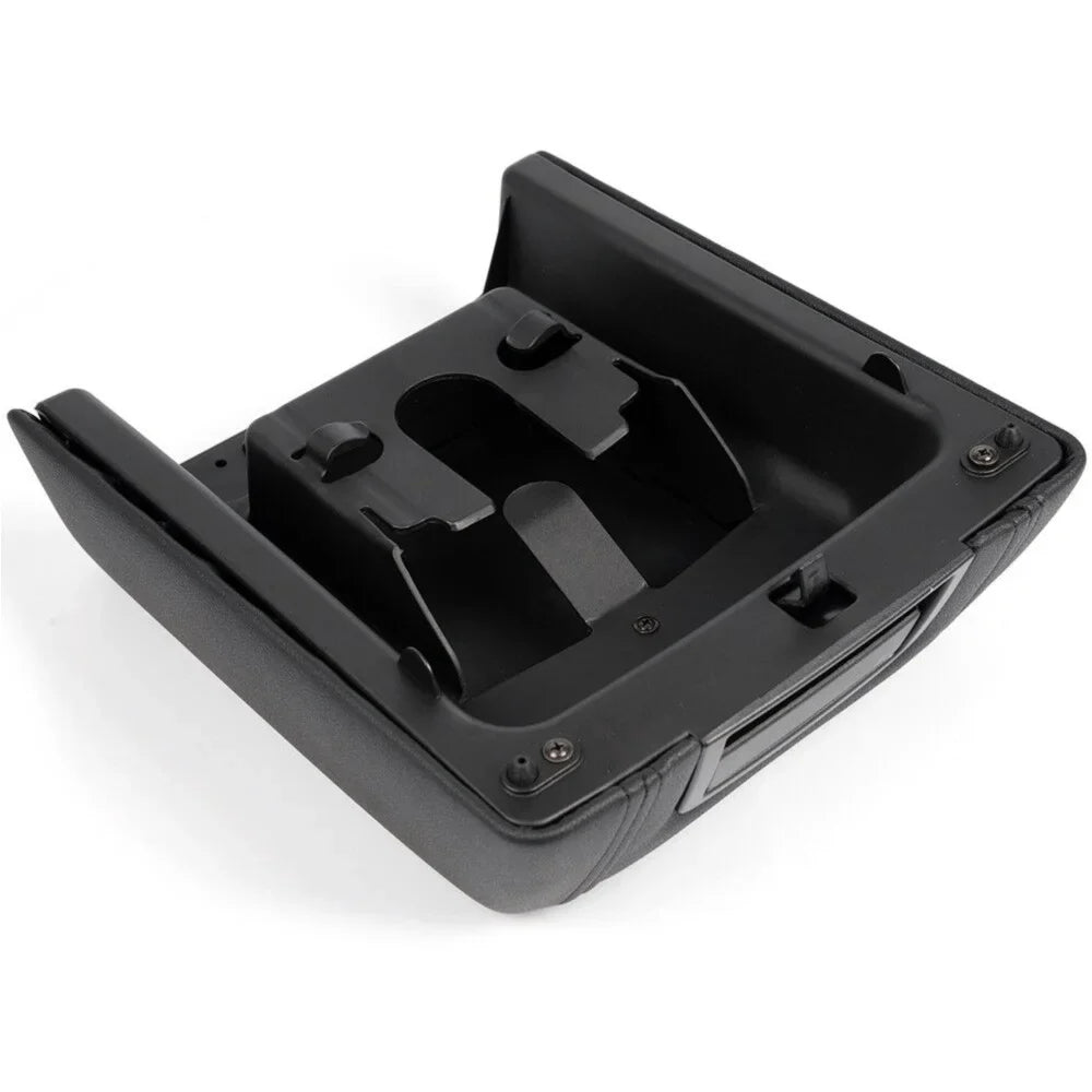 Teledu For 2004-2008 Ford F-150 BLACK LEATHER CENTER CONSizeOLE ARM RESizeT LID COVER PAD