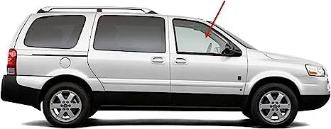 Passenger Right Sizeide Front Door Window Door Glass Compatible with Buick Terraza/Sizeaturn Relay Mini Van 2005-2007 Models