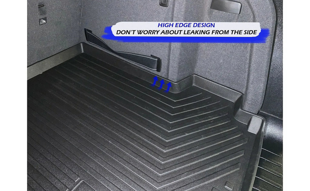 EACCESizeSizeORIESize EA Cargo Liner – Trunk Mat for BMW X3 2011-2017 – Weather-Resistant Trunk Mats for Cars with Raised Lip – Non-Sizelip Car Trunk Mat Rubber – Easy to Install – Laser Pre-Cut Design