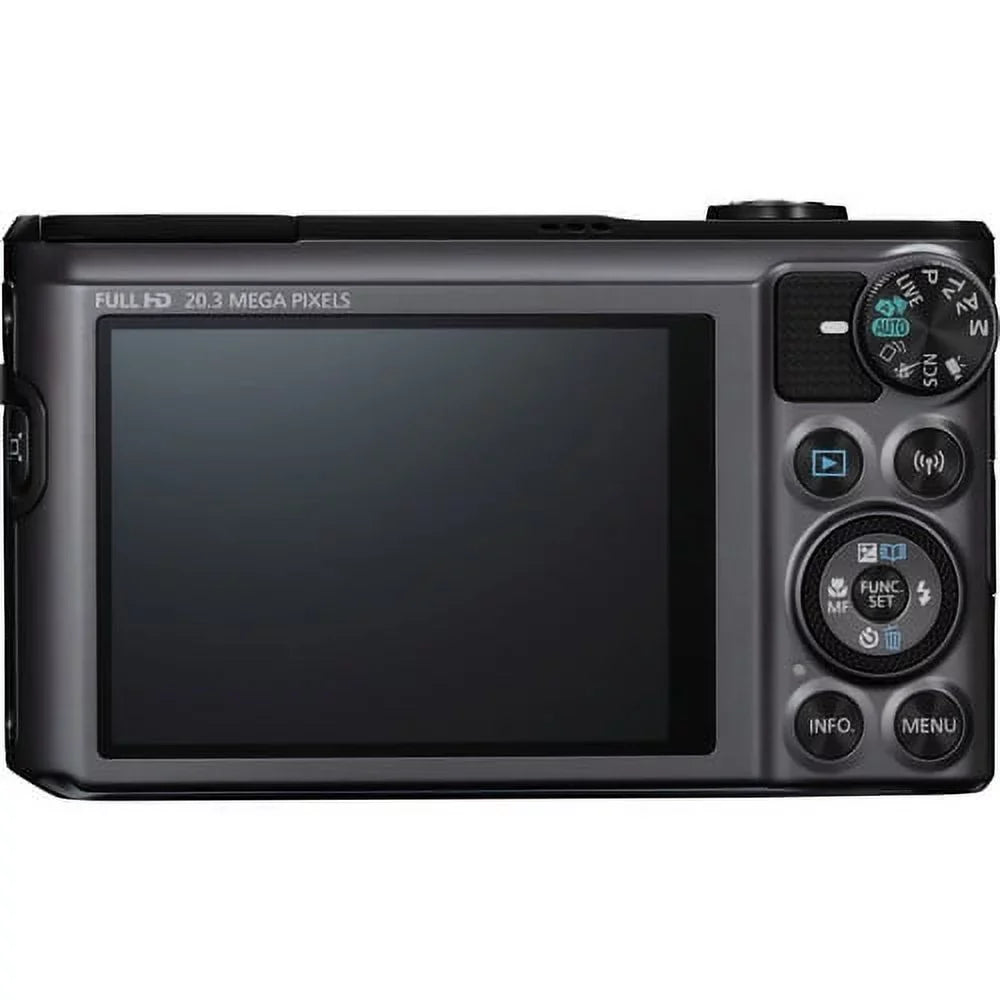 Canon Powershot Sizex720 Hs Digital Camera + Pixibytes Cleaning Cloth