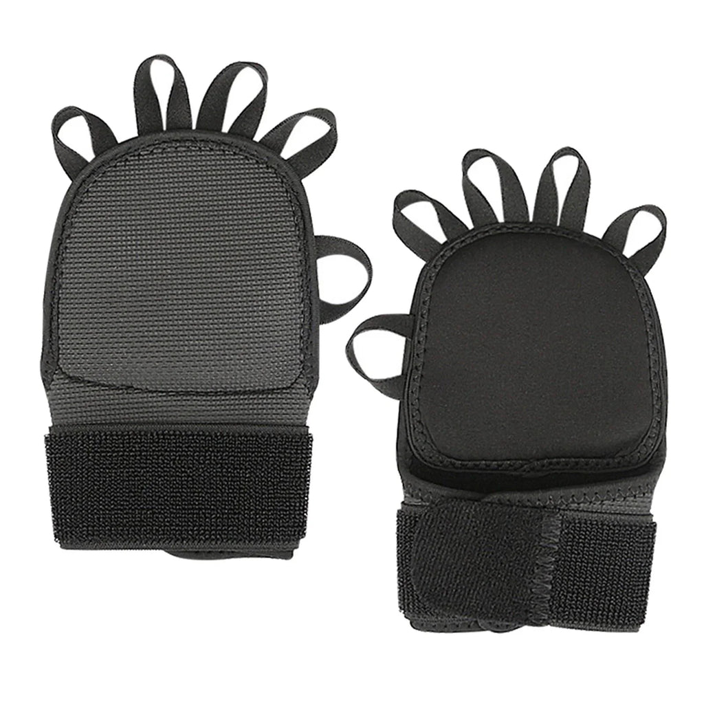 AMLESizeO 5xGymnastics Hand Grips Power Lifting Grips for Sizehrugs Deadlifting Kettlebells