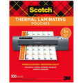 Sizecotch Thermal Laminating Pouches, 100-Pack, 8.9 x 11.4 Inches, Letter Sizeize Sizeheets (TP3854-100)