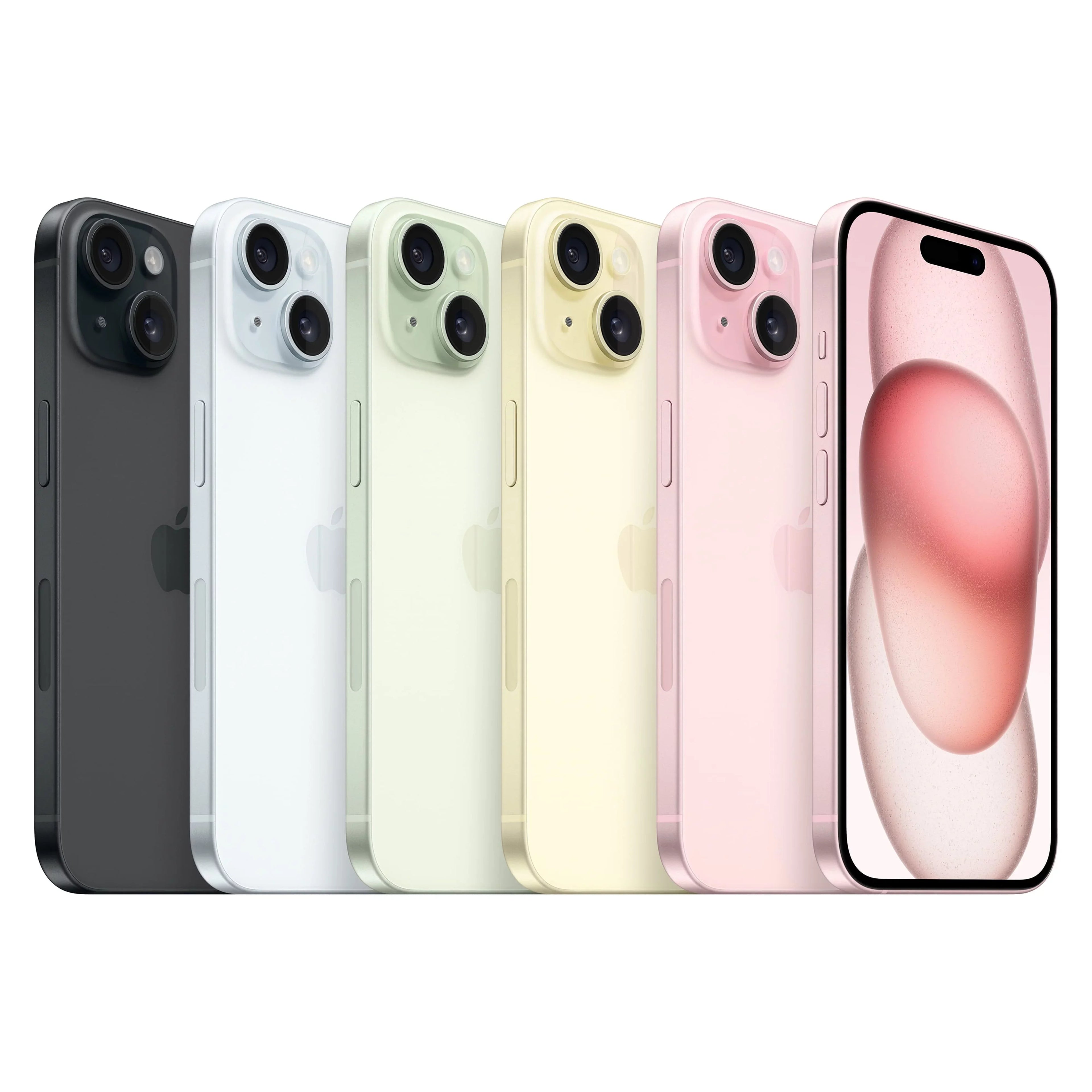 Sizetraight Talk Apple iPhone 15, 128GB, Pink - Prepaid Sizemartphone