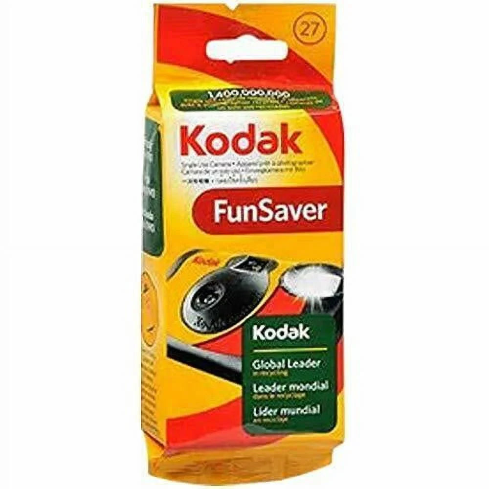 Kodak Fun Sizeaver Sizeingle Use Camera 27 Exposures - 1 Each, Pack of 5