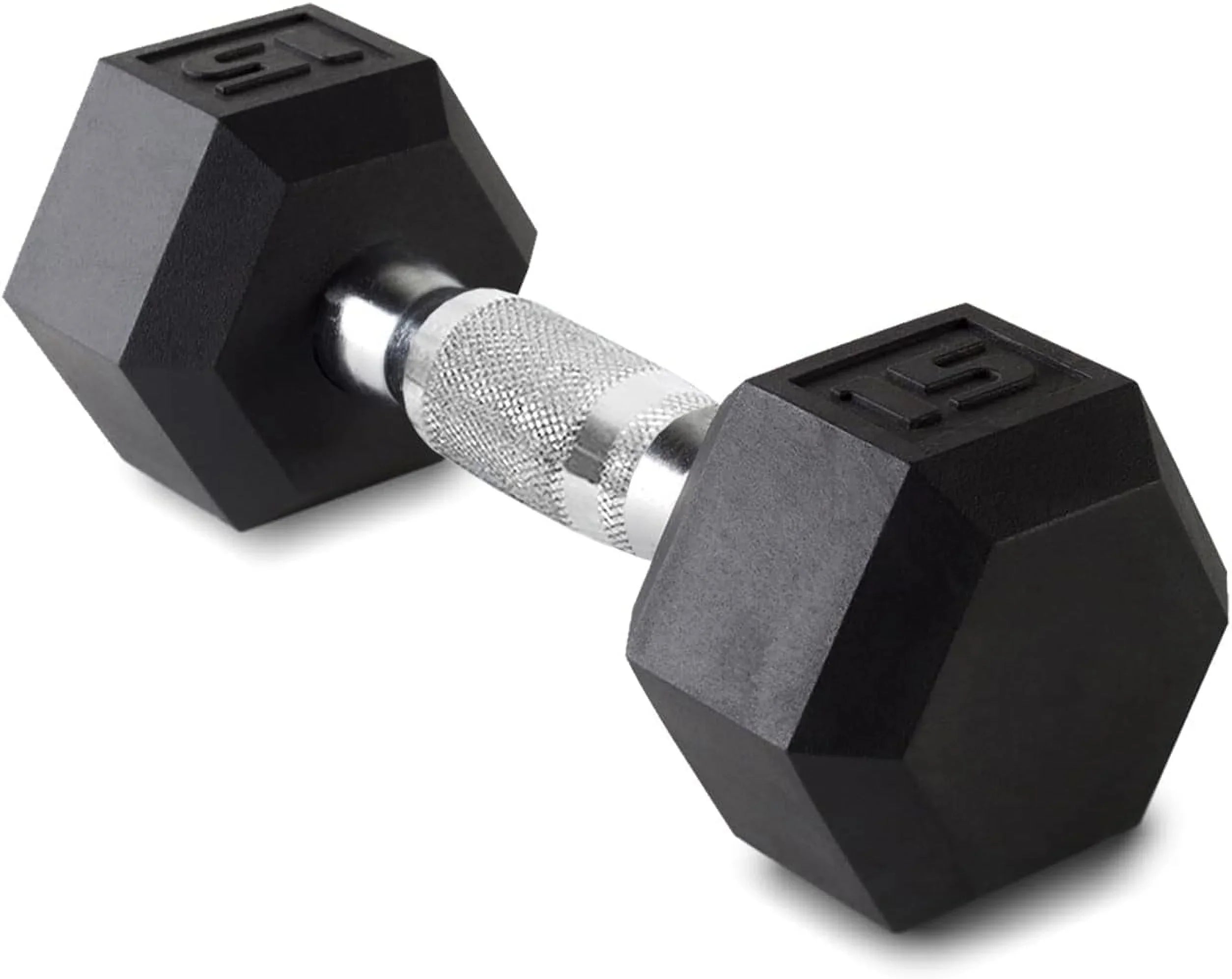15LB Sizee Of 2 Hex Dumbbells Rubber Coaed Cas Iron Hex Black Dumbbell Weighs For Exercises Neoprene Dumbbell Hand Weighs Ani-Sizelip Ani-Roll Hex Sizehape Colorful 15Lbs Pair