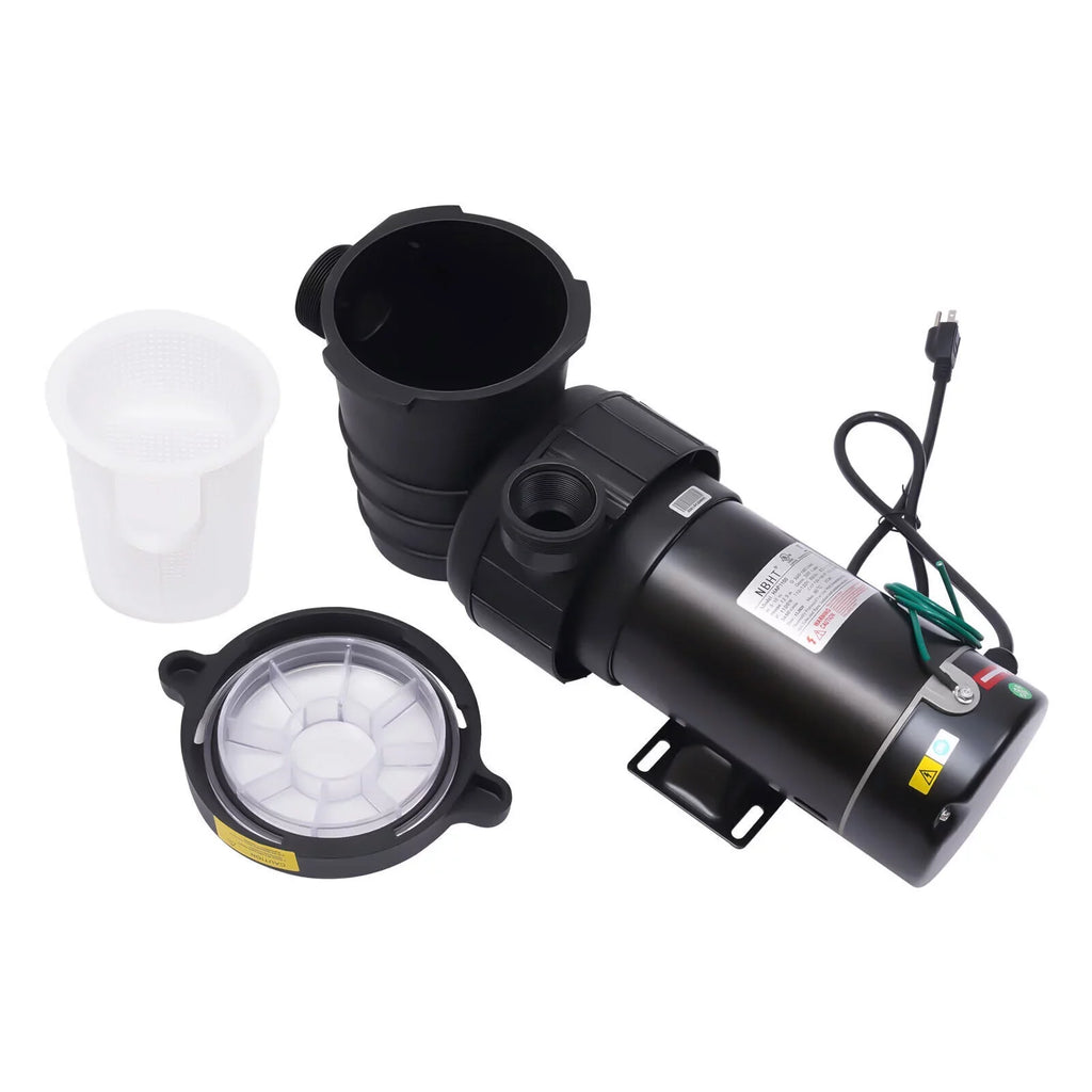 1.5HP 92GPM Above Ground SizePA Sizewimming Pool Pump w/Sizetrainer Filter 3450rpm 1100 W