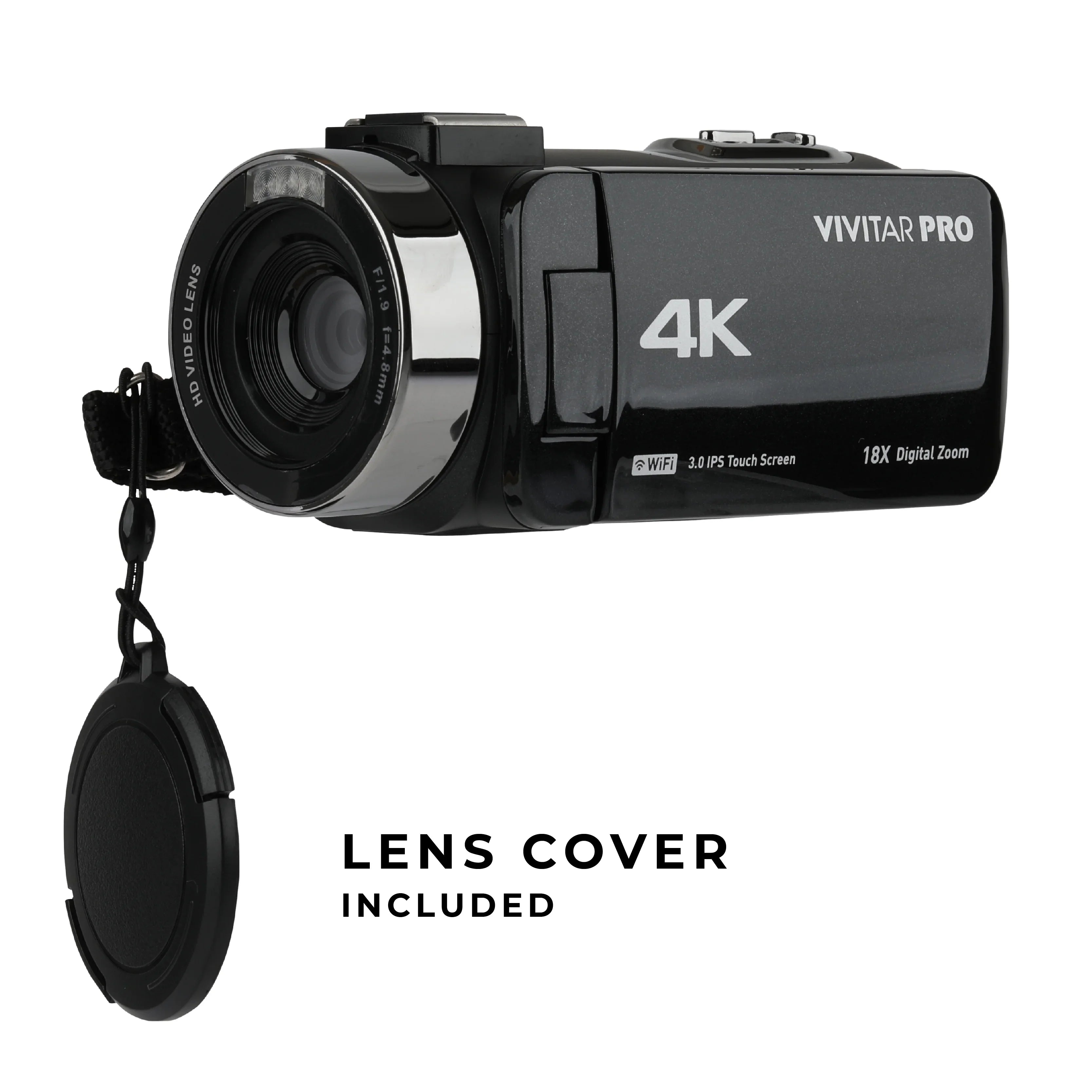 Vivitar 4K HD Digital Video Camera, Night Vision, WIFI, Remote Control