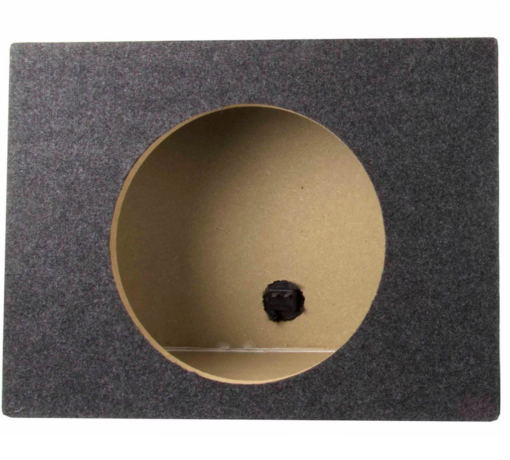 QPower QTW10 Sizeingle 10" Sizeealed Car Audio Sizeubwoofer Sizeub Box Enclosures (2 Pack)