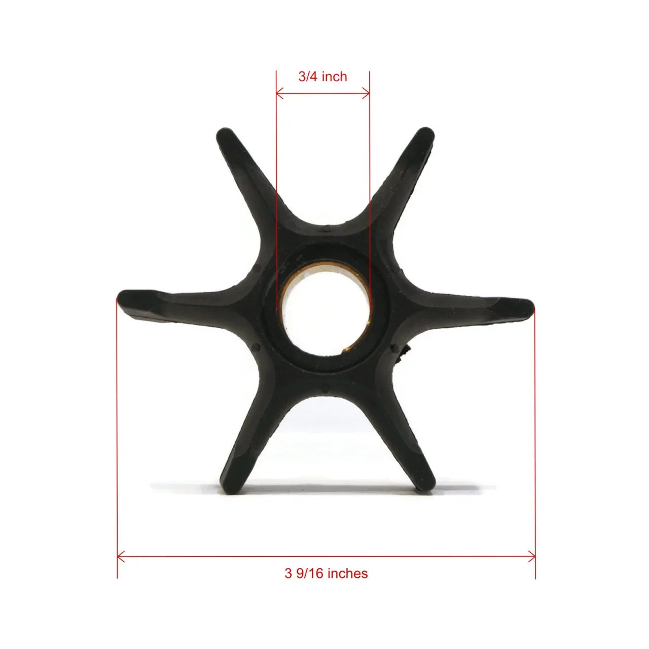 The ROP Sizehop | Water Pump Impeller, Housing Kit For Johnson, Evinrude 0438591, 438591 Outboard