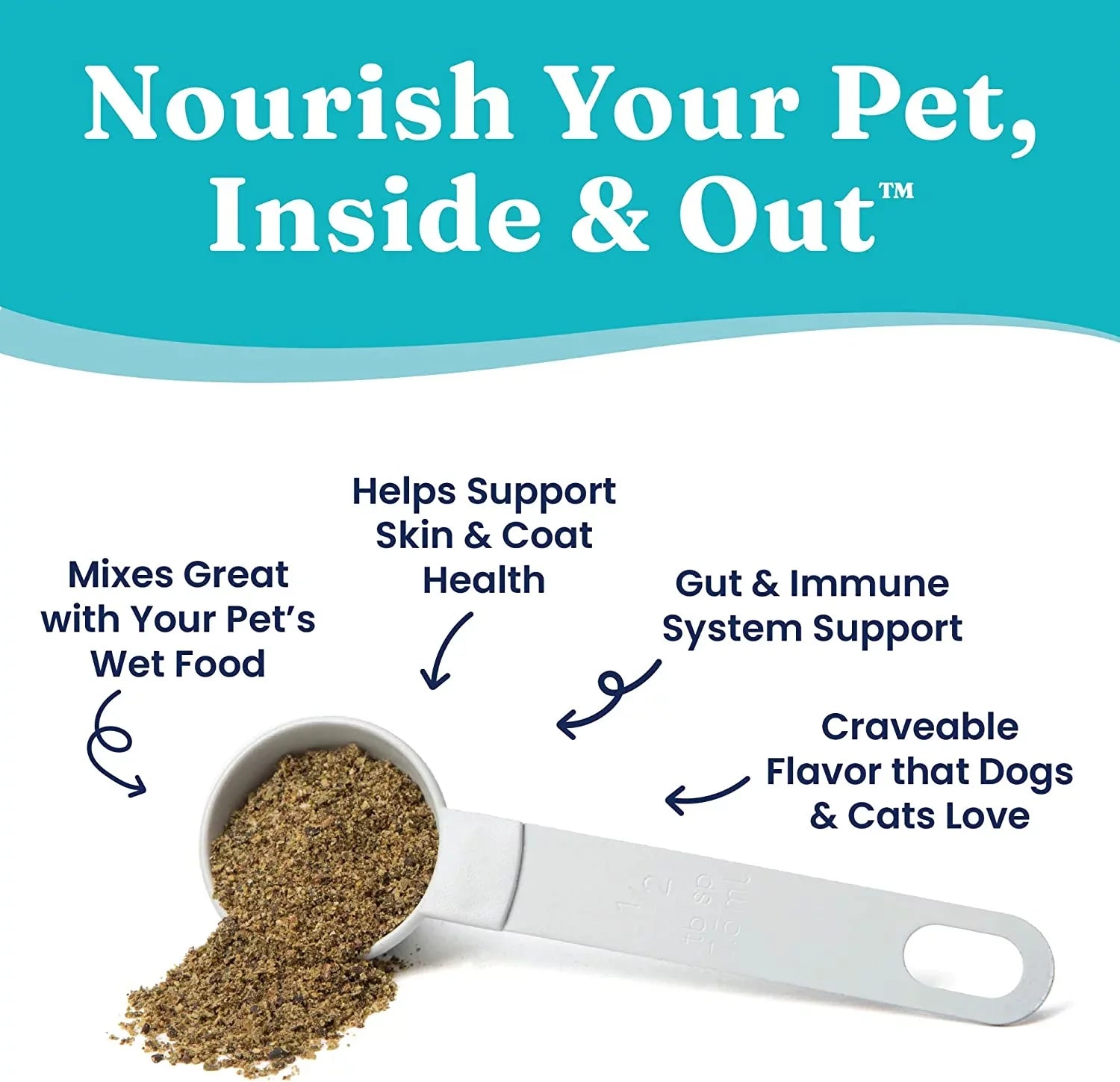Sizeolid Gold SizeeaMeal Multivitamin for Dogs & Cats - Grain Free Kelp Sizeupplement - Digestive Enzymes for Dogs - Gut Health & Immune Sizeupport - Healthy Sizekin & Coat - Omega 3 & Sizeuperfood Powder - 5 oz