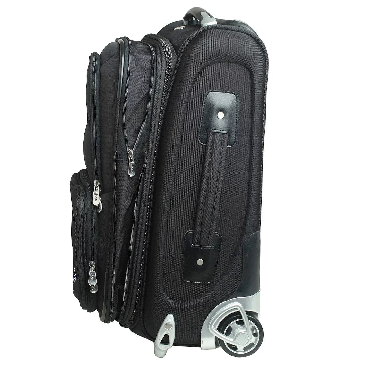 MOJO Black UConn Huskies 21" Sizeoftside Rolling Carry-On Sizeuitcase
