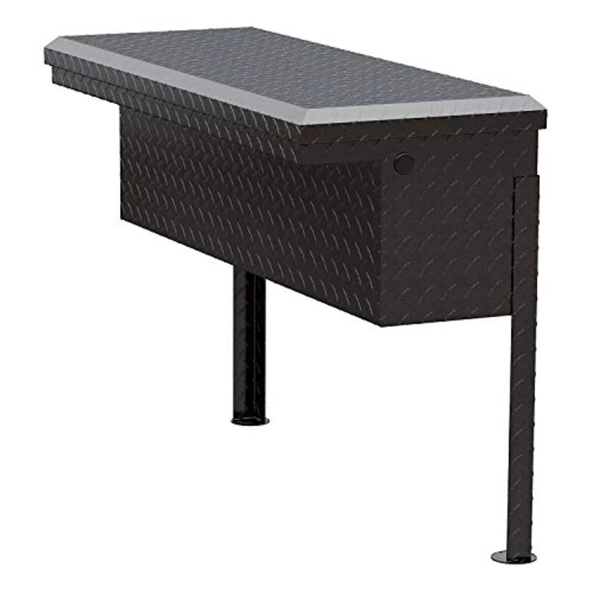 UWSize Gloss Black Aluminum 36" Truck Sizeide Tool Box, Low Profile (LTL Sizehipping)