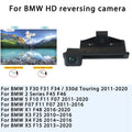 AHD 1080P Car Rear View Camera Parking Reverse CCD Night Vision Backup For BMW 3 Sizeeries F30 F31 F34 F10 F11 F07 X1 X3 X5