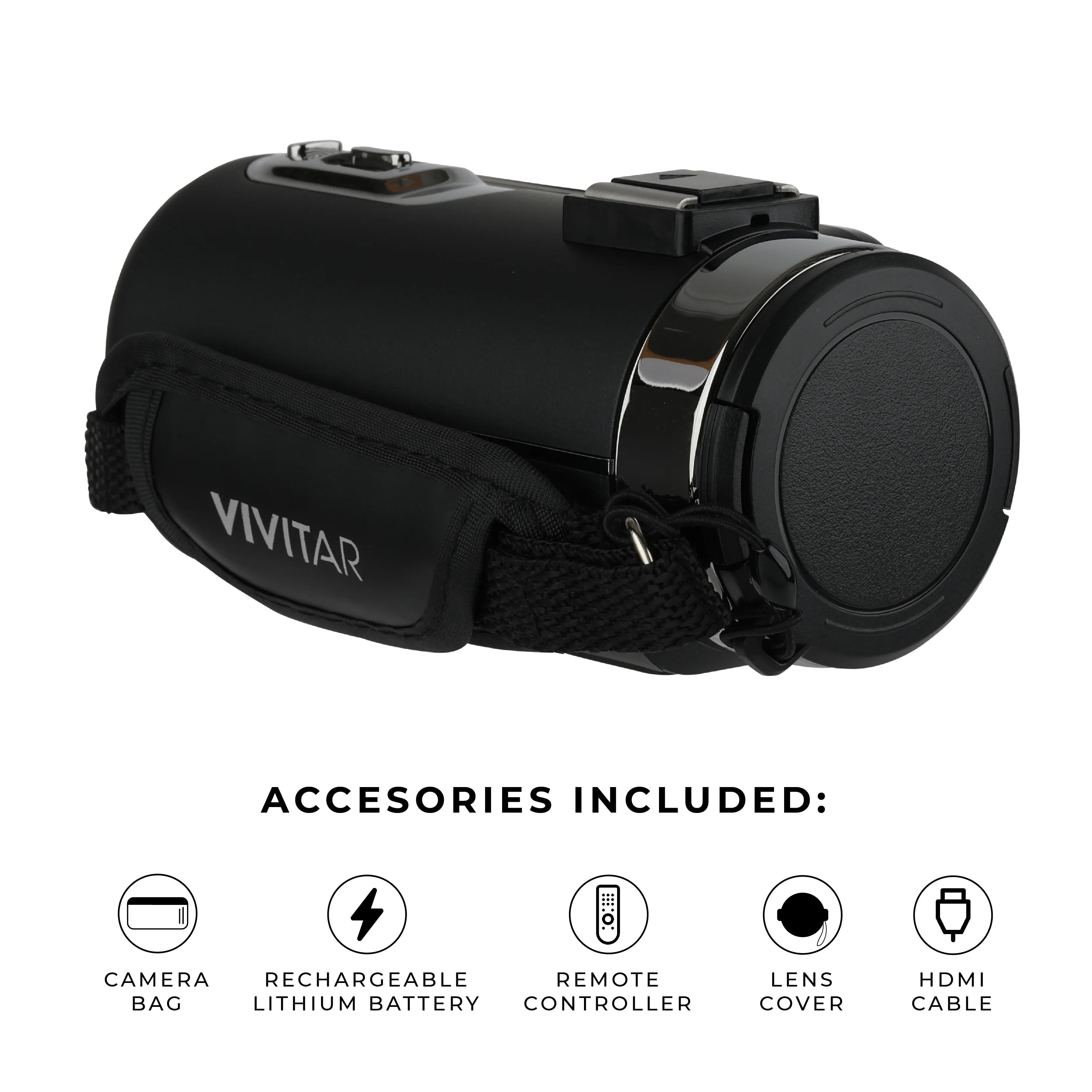 Vivitar 4K HD Digital Video Camera, Night Vision, WIFI, Remote Control