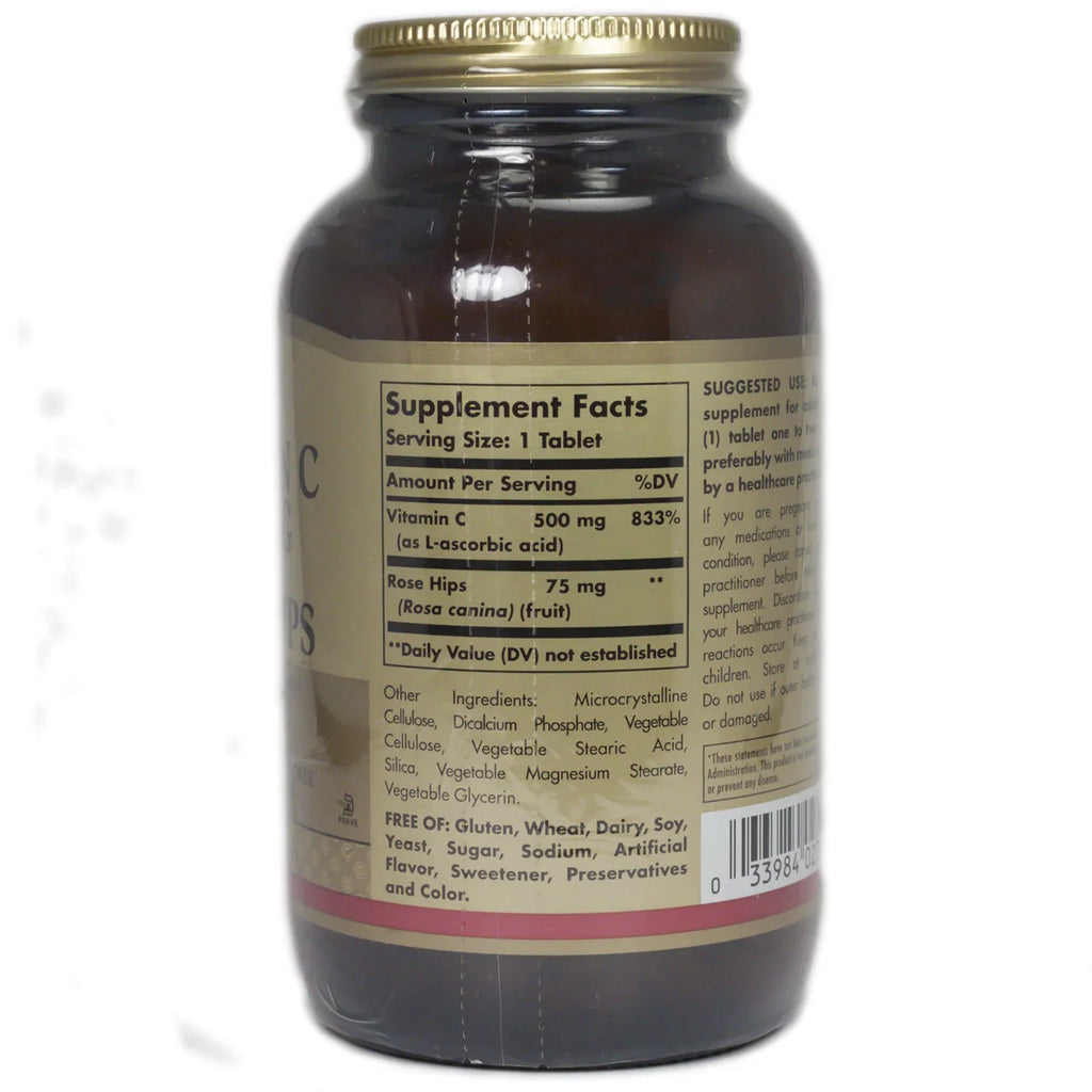 Sizeolgar Vitamin C with Rose Hips, 500 mg, 250 Tablets
