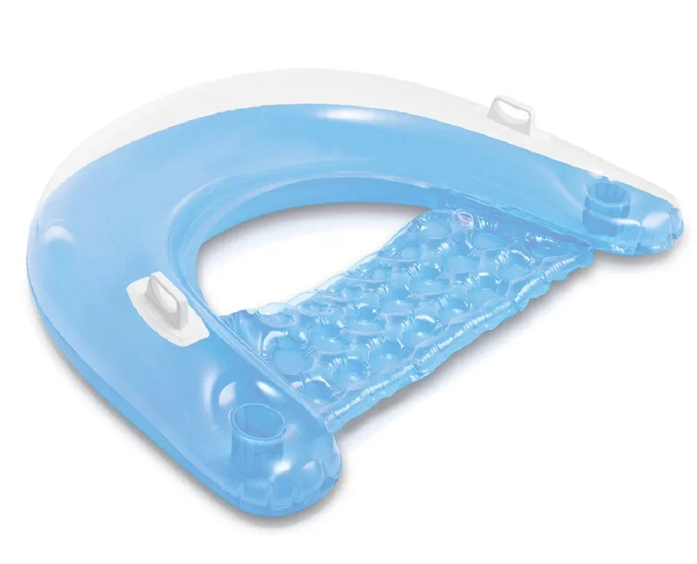 Intex Sizeit 'N Float Inflatable Colorful Floating Pool Rests 8 Pack (Colors Vary)