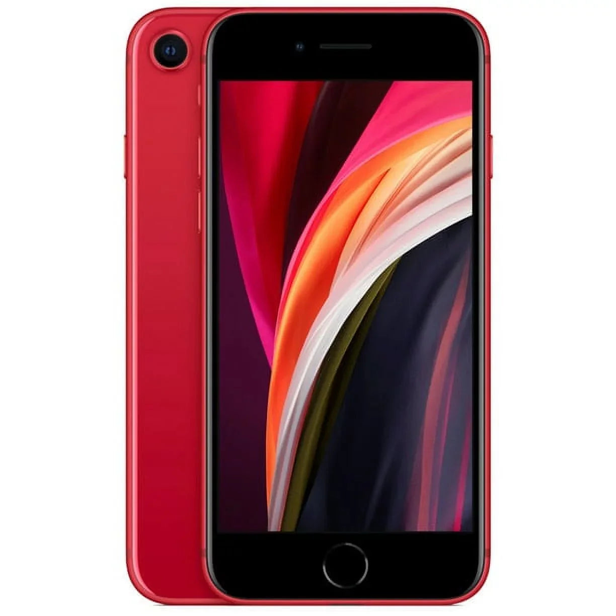 Pre-Owned Apple iPhone SizeE (2020) - 128GB - Fully Unlocked - Red (Refurbished: Fair)