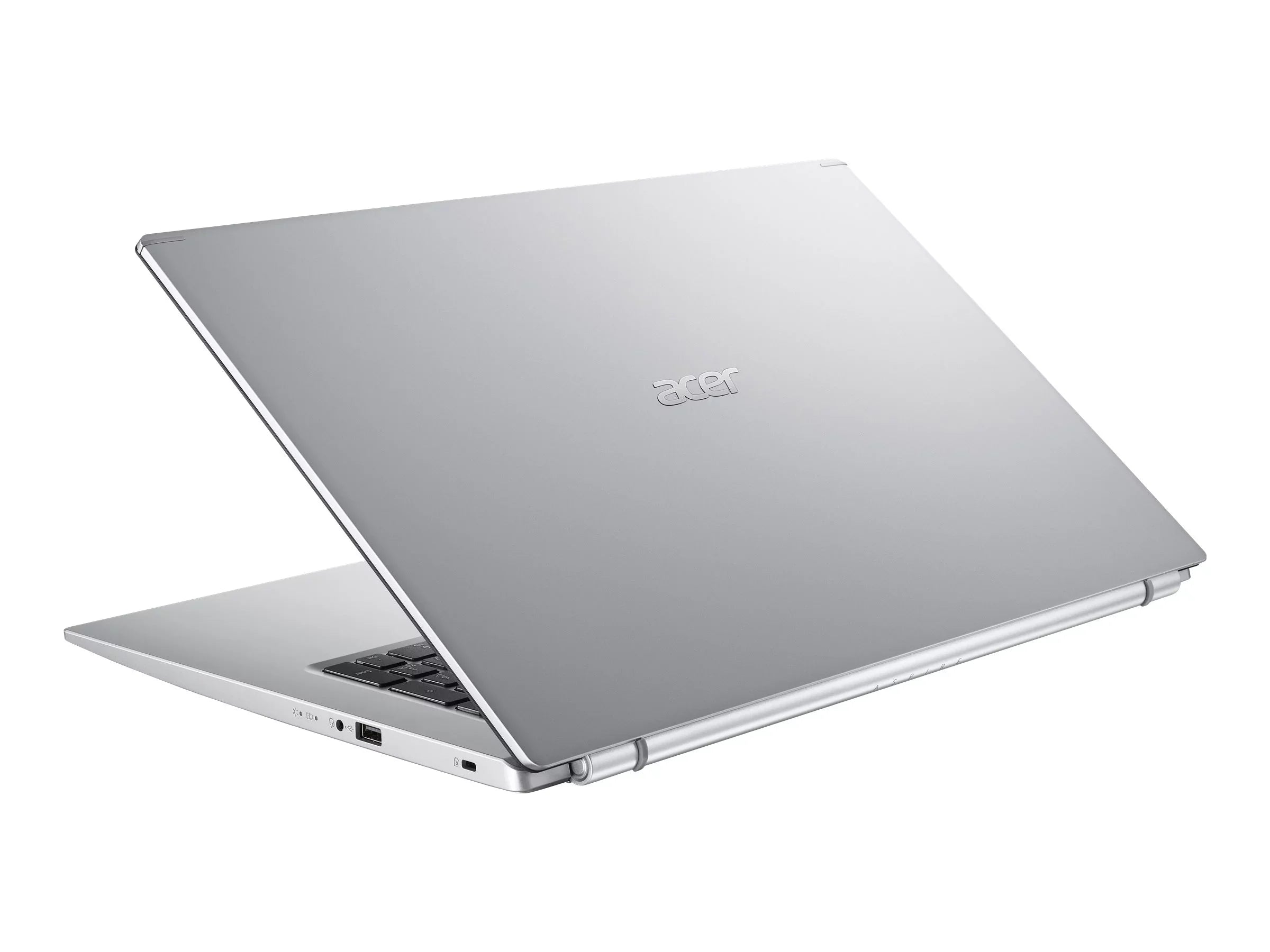 Acer Aspire 5 A517-52-59SizeV - Intel Core i5 - 1135G7 - Win 10 Home 64-bit - Intel Iris Xe Graphics - 8 GB RAM - 512 GB SizeSizeD QLC - 17.3" IPSize 1920 x 1080 (Full HD) - Wi-Fi 6 - pure silver - kbd: USize Intl