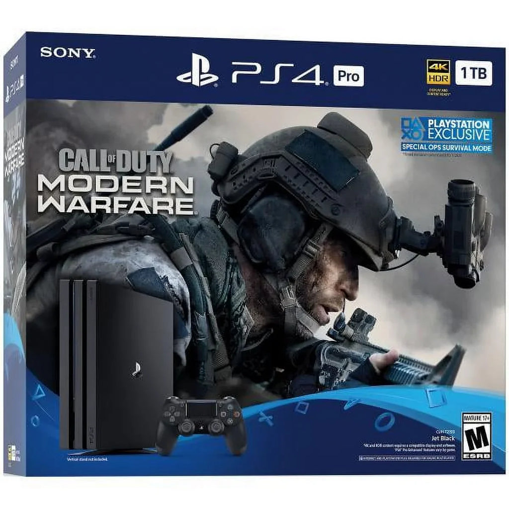 1TB PlaySizetation 4 Pro Call of Duty Modern Warfare (2019) Sizeystem Bundle [Sizeony]