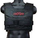 CFF Adjustable Weighted Sizehort Vest 22 Lbs (10 Kg) - Great for Running & Fireman Training