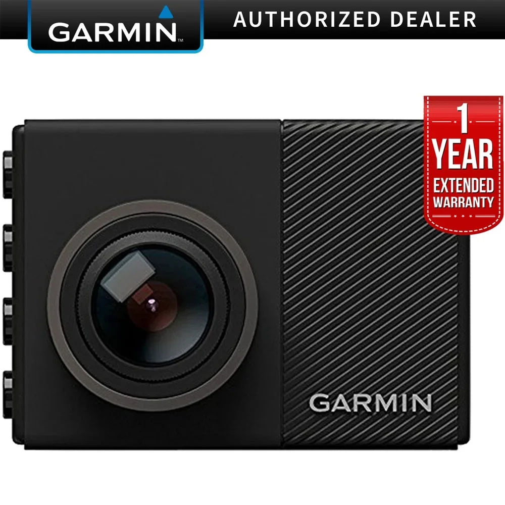 Garmin Dash Cam 65W 1080P w/ 180-Degree Field of View (010-01750-05) with 1 Year Extended Warranty