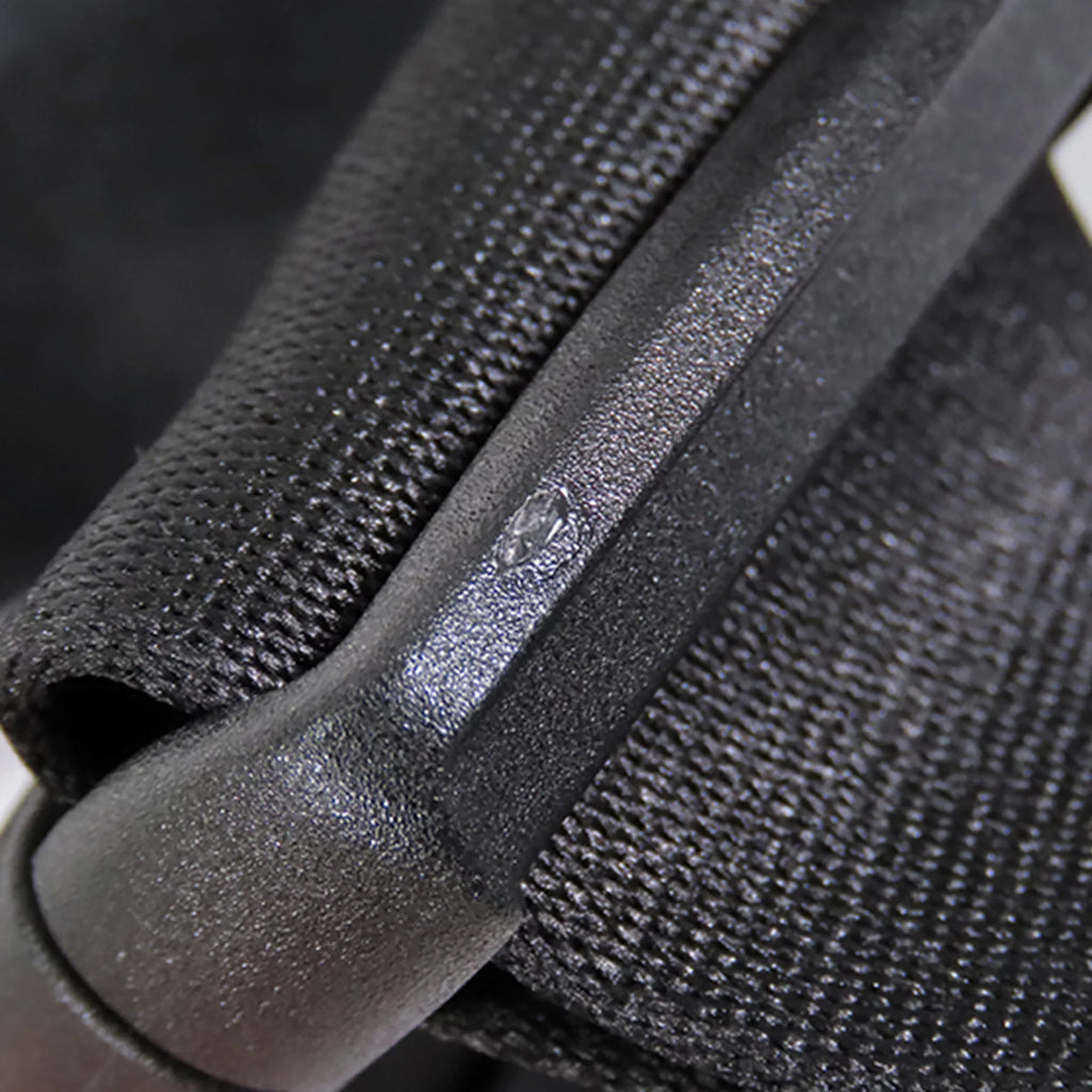 Pre-Owned Authenticated Fendi Sizetripes Convertible Baguette Nylon Fabric Black Sizeatchel Unisex (Good)