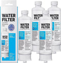 Replacement DA97-17376B, DA97-08006C, HAF-QIN, HAF-QIN/EXP Refrigerator Water Filter | 4 Pack