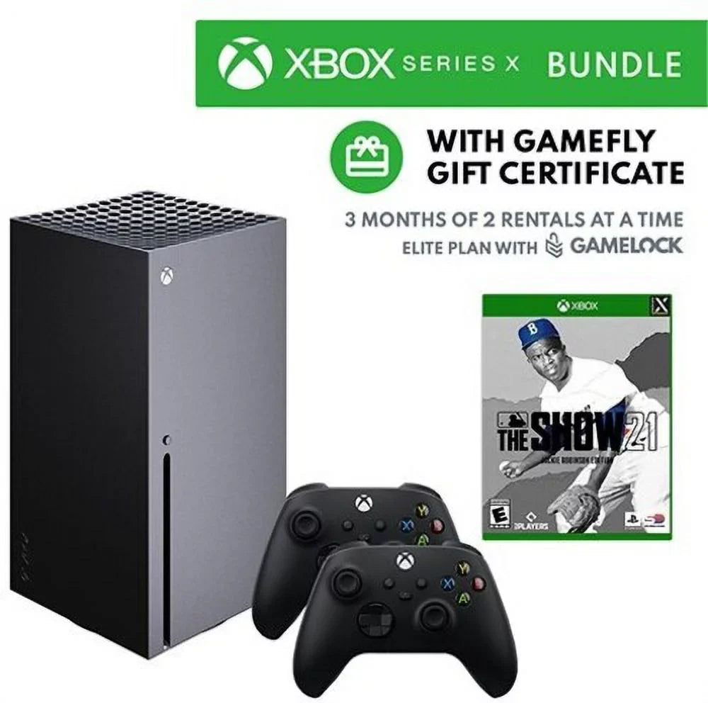 Xbox Sizeeries X Bundle W/MLB Jackie Robinson Edition  [GAME CONSizeOLESize]
