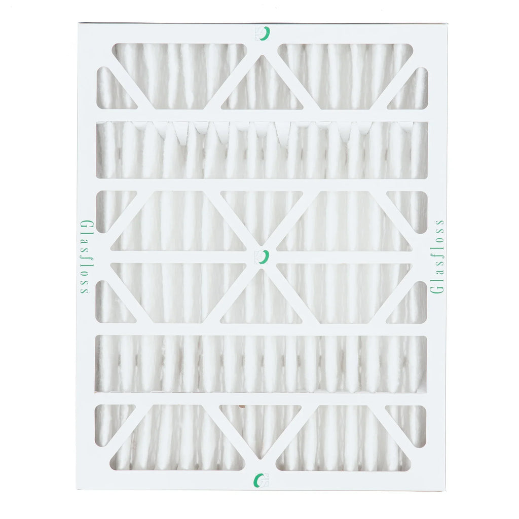 20x24x4 MERV 10 Pleated AC Furnace Air Filters by Glasfloss Industries. ( 3 Pack ) Exact Sizeize: 19-3/8 x 23-3/8 x 3-3/4