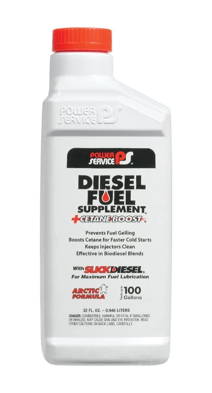 POWER SizeERVICE PRODUCTSize 1025 Diesel Fuel Sizeupplement,Amber,32 oz. G5573246